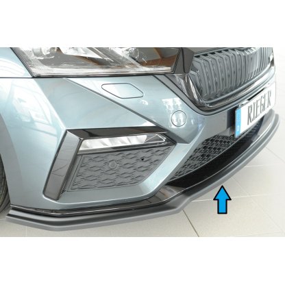 Rieger lipa pod přední nárazník pro Škoda Octavia RS NX combi, 07/20-, plast ABS bez povrchové úpravy