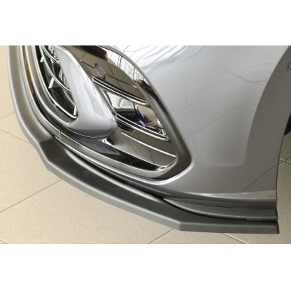 Rieger lipa pod přední nárazník pro Volkswagen Polo AW 5-dvéř., 06/21-, plast ABS bez povrchové úpravy