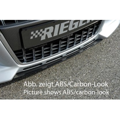 Rieger lipa pod přední nárazník Rieger pro Audi A3 8P 3-dvéř., 5-dvéř., Sportback, 06/05-06/08, plast ABS bez povrchové úpravy