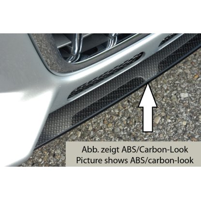 Rieger lipa pod přední nárazník Rieger pro Audi A3 8P 3-dvéř. před faceliftem, -05/05, plast ABS bez povrchové úpravy, pod přední nárazník Rieger obj. kód Y 00056750/51