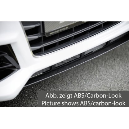 Rieger lipa pod přední nárazník Rieger pro Audi A3 8V 3-dvéř. (hatchback 8V1), 5-dvéř. (sportback 8VA) před faceliftem, 07/12-08/16, plast ABS bez povrchové úpravy, pod přední nárazník Rieger obj. kód K 00056790/91/92/93