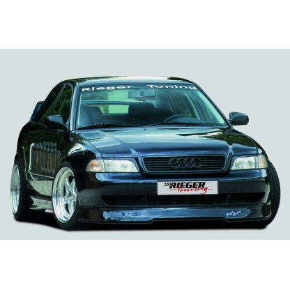 Rieger lipa pod přední nárazník Rieger pro Audi A4 B5 avant, sedan, 11/94-98, plast ABS bez povrchové úpravy