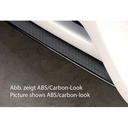 Rieger lipa pod přední nárazník Rieger pro Audi A5 B8, B81 kabriolet, kupé, Sportback před faceliftem, 06/07-07/11, plast ABS bez povrchové úpravy, pod přední spoiler Rieger obj. kód K 00055401/06