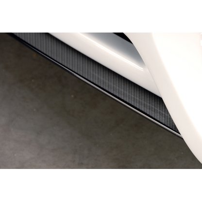 Rieger lipa pod přední nárazník Rieger pro Audi A5 B8, B81 kabriolet, kupé, Sportback před faceliftem, 06/07-07/11, plast ABS s povrchovou úpravou Carbon-Look, pod přední spoiler Rieger obj. kód K 00055411