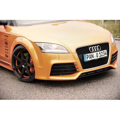 Rieger lipa pod přední nárazník Rieger pro Audi TT 8J kupé, roadster, 09/06-, plast ABS bez povrchové úpravy
