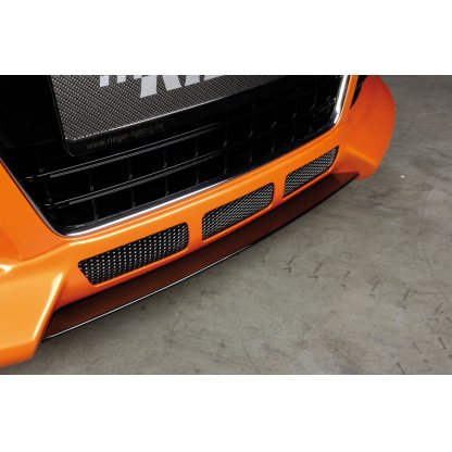 Rieger lipa pod přední nárazník Rieger pro Audi TT 8J kupé, roadster před faceliftem, 09/06-06/10, plast ABS s povrchovou úpravou Carbon-Look