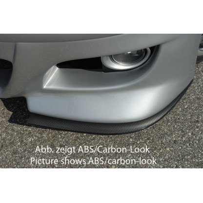 Rieger lipa pod přední nárazník Rieger pro BMW řada 1 E87 4-dvéř. před faceliftem, 09/04-03/07