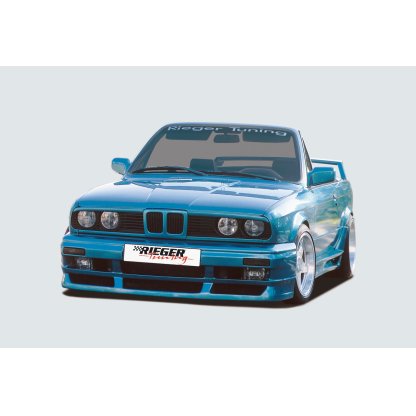 Rieger lipa pod přední nárazník Rieger pro BMW řada 3 E30, plast ABS bez povrchové úpravy