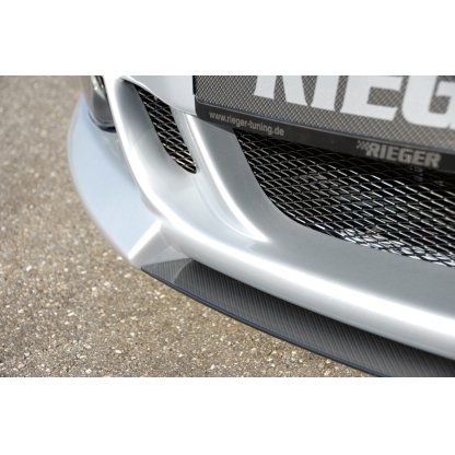 Rieger lipa pod přední nárazník Rieger pro BMW řada 3 E46 kabriolet, kupé, sedan, touring vč. faceliftu, 02/02-, 02/98-12/01, plast ABS s povrchovou úpravou Carbon-Look, pod přední nárazník Rieger obj. kód Y 00050411, Y 00050245