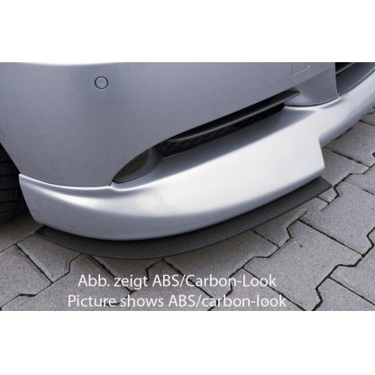 Rieger lipa pod přední nárazník Rieger pro BMW řada 3 E90, E91 sedan, touring před faceliftem, 03/05-08/08, 08/05-08/08, plast ABS bez povrchové úpravy, pod přední spoiler Rieger obj. kód K 00053400