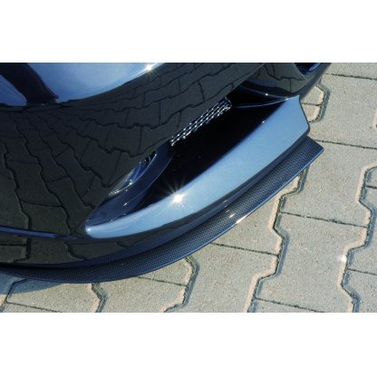 Rieger lipa pod přední nárazník Rieger pro BMW řada 3 E90, E91 sedan, touring před faceliftem, 03/05-08/08, 08/05-08/08, plast ABS s povrchovou úpravou Carbon-Look, pod přední nárazník Rieger obj. kód Y 00053402/10/11/12