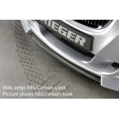 Rieger lipa pod přední nárazník Rieger pro BMW řada 3 E92, E93 kabriolet, kupé po faceliftu LCI, 03/10-, plast ABS bez povrchové úpravy