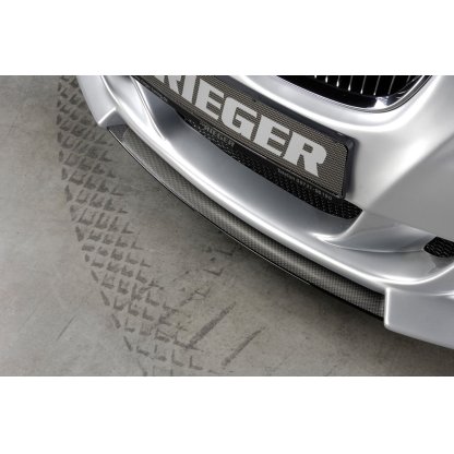 Rieger lipa pod přední nárazník Rieger pro BMW řada 3 E92, E93 kabriolet, kupé po faceliftu LCI, 03/10-, plast ABS s povrchovou úpravou Carbon-Look