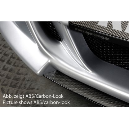 Rieger lipa pod přední nárazník Rieger pro BMW řada 3 E92, E93 kabriolet, kupé před faceliftem, 03/07-02/10, 09/06-02/10, plast ABS bez povrchové úpravy