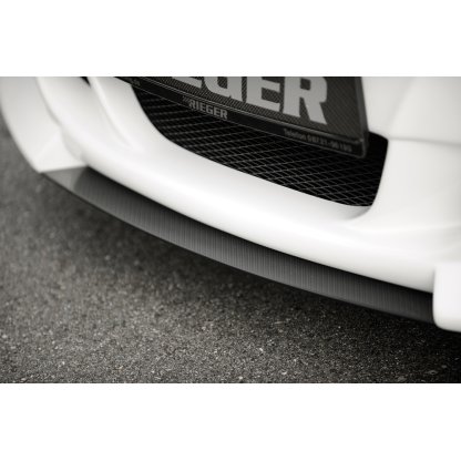 Rieger lipa pod přední nárazník Rieger pro BMW Z4 E85 kupé, roadster vč. faceliftu, 01/06-03/09, 02/03-12/05, plast ABS s povrchovou úpravou Carbon-Look