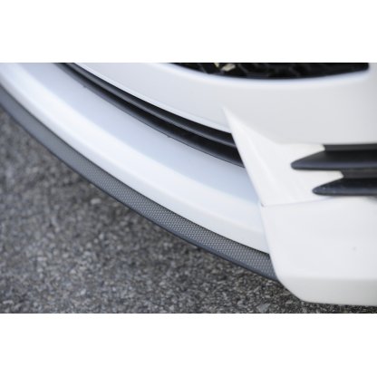 Rieger lipa pod přední nárazník Rieger pro Ford Focus 3 ST 5-dvéř. (combi), 5-dvéř. (sedan) před faceliftem, 08/12-11/14, plast ABS s povrchovou úpravou Carbon-Look