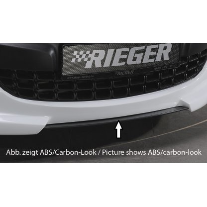 Rieger lipa pod přední nárazník Rieger pro Opel Corsa D 3-dvéř., 5-dvéř. po faceliftu, 01/11-, plast ABS bez povrchové úpravy