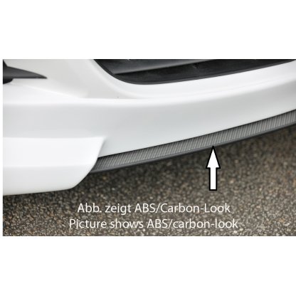 Rieger lipa pod přední nárazník Rieger pro Opel Corsa D 3-dvéř., 5-dvéř. před faceliftem, 07/06-12/10, plast ABS bez povrchové úpravy