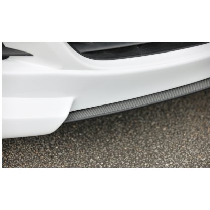 Rieger lipa pod přední nárazník Rieger pro Opel Corsa D 3-dvéř., 5-dvéř. před faceliftem, 07/06-12/10, plast ABS s povrchovou úpravou Carbon-Look