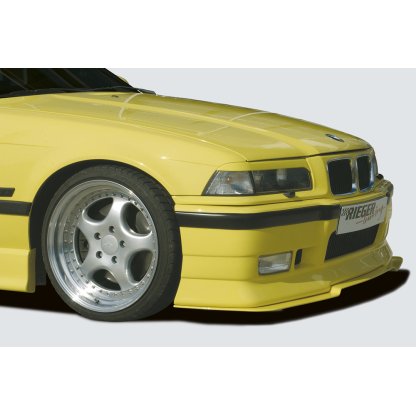 Rieger lipa pod přední nárazník RT01 Rieger pro BMW řada 3 E36 compact, kabriolet, kupé, sedan, touring, plast ABS bez povrchové úpravy