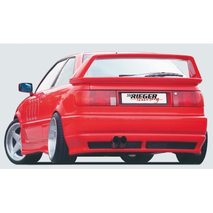Rieger lipa pod zadní nárazník pro Audi 80 89 kupé, plast ABS bez povrchové úpravy