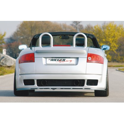 Rieger lipa pod zadní nárazník pro Audi TT 8N kupé, roadster r.v. 98-03, plast ABS bez povrchové úpravy