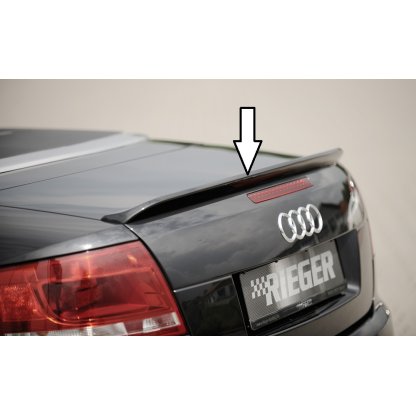 Rieger lišta na hranu víka kufru pro Audi A4 8H kabriolet