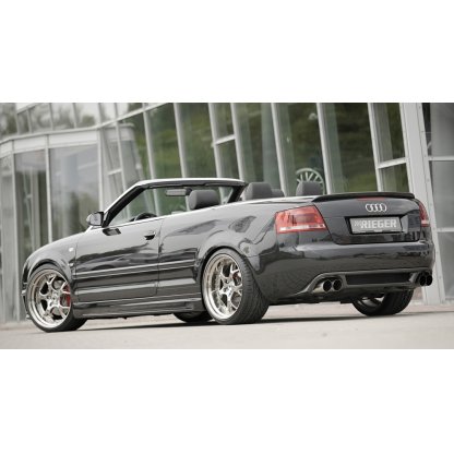 Rieger lišta na hranu víka kufru pro Audi A4 8H kabriolet