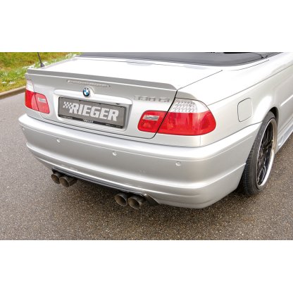 Rieger lišta na hranu víka kufru pro BMW řada 3 E46 kabriolet