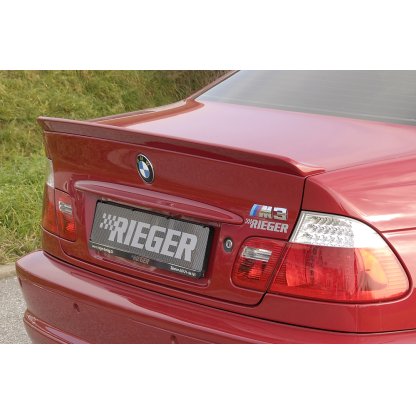 Rieger lišta na hranu víka kufru pro BMW řada 3 E46 kupé vč. faceliftu