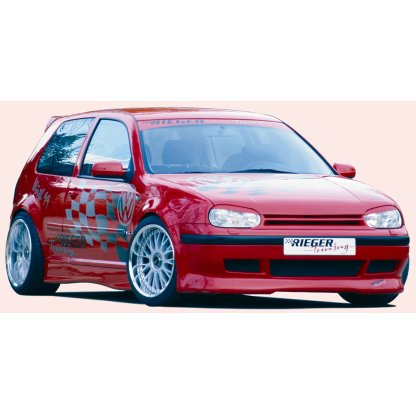 Rieger maska chladiče s jedním žebrem pro Volkswagen Golf 4 1J 3-dvéř., 5-dvéř., combi, plast ABS bez povrchové úpravy