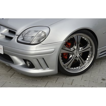 Rieger mračítka světlometů pro Mercedes SLK R170, plast ABS bez povrchové úpravy