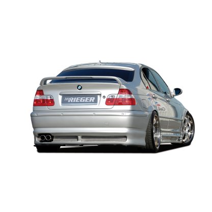 Rieger patka na zadní okno pro BMW řada 3 E46 sedan vč. faceliftu, 02/02-, 02/98-12/01, plast ABS bez povrchové úpravy
