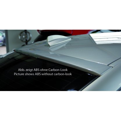 Rieger patka na zadní okno pro BMW řada 3 E90 sedan vč. faceliftu, 03/05-08/08, 09/08-, plast ABS s povrchovou úpravou Carbon-Look