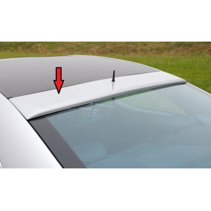 Rieger patka na zadní okno pro Mercedes třída C W203 sedan, 05/00-, plast ABS bez povrchové úpravy, s výřezem pro anténu