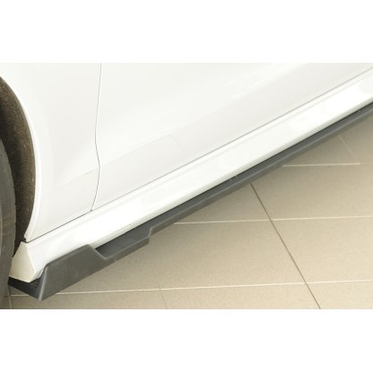 Rieger Seitenschwelleransatz (2-tlg.) mont. strana levá pro Audi A6 4G, C7 sedan, r.v. 11/10-08/14, plast ABS bez povrchové úpravy
