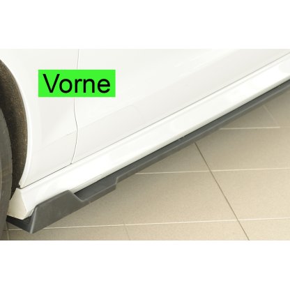 Rieger Seitenschwelleransatz (2-tlg.) mont. strana levá pro Audi A6 4G, C7 sedan, r.v. 11/10-08/14, plast ABS bez povrchové úpravy