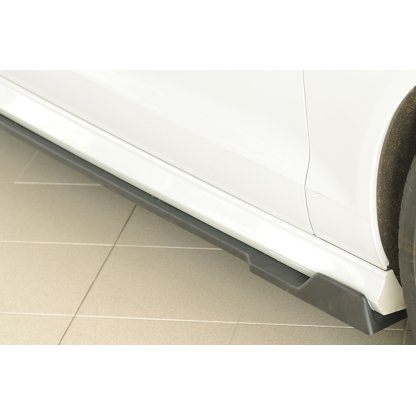 Rieger Seitenschwelleransatz (2-tlg.) mont. strana pravá pro Audi A6 4G, C7 sedan, r.v. 11/10-08/14, plast ABS bez povrchové úpravy