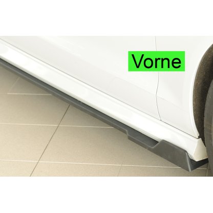 Rieger Seitenschwelleransatz (2-tlg.) mont. strana pravá pro Audi A6 4G, C7 sedan, r.v. 11/10-08/14, plast ABS bez povrchové úpravy