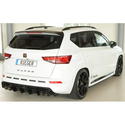 Rieger spoiler pod boční práh (3 dílný) mont. strana levá pro Seat Ateca Cupra 5FP, r.v. 09/18-07/20, plast ABS bez povrchové úpravy
