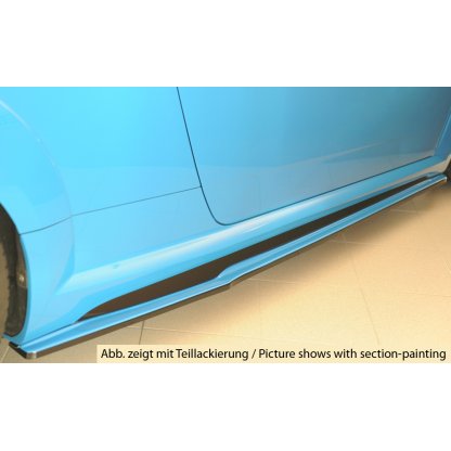 Rieger spoiler pod boční práh (ca. 19mm) mont. strana pravá pro Audi TT RS 8J, 8J1-FV, 8S kupé, r.v. 09/18-, plast ABS bez povrchové úpravy