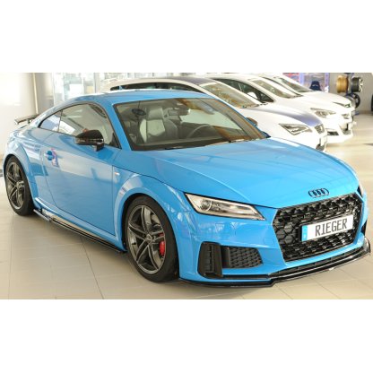 Rieger spoiler pod boční práh (ca. 19mm) mont. strana pravá pro Audi TT RS 8J, 8J1-FV, 8S kupé, r.v. 09/18-, plast ABS bez povrchové úpravy