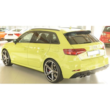 Rieger spoiler pod boční práh mont. strana levá pro Audi A3 S3 8V 5-dvéř. (sportback 8VA) vč. faceliftu, r.v. 05/13-08/16, 09/16-, plast ABS bez povrchové úpravy