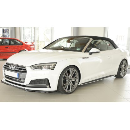 Rieger spoiler pod boční práh mont. strana levá pro Audi A5 S5 B9, F5 kabriolet, kupé před faceliftem, r.v. 11/16-12/19, plast ABS bez povrchové úpravy