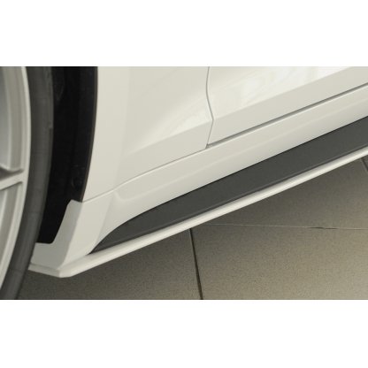 Rieger spoiler pod boční práh mont. strana levá pro Audi A5 S5 B9, F5 kabriolet, kupé před faceliftem, r.v. 11/16-12/19, plast ABS bez povrchové úpravy