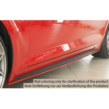 Rieger spoiler pod boční práh mont. strana levá pro Audi A5 S5 B9, F5 Sportback před faceliftem, r.v. 11/16-12/19, plast ABS bez povrchové úpravy