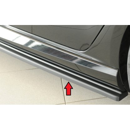 Rieger spoiler pod boční práh mont. strana levá pro Audi RS3 8V 5-dvéř. (sportback 8VA / 8VF), r.v. 02/17-, plast ABS bez povrchové úpravy
