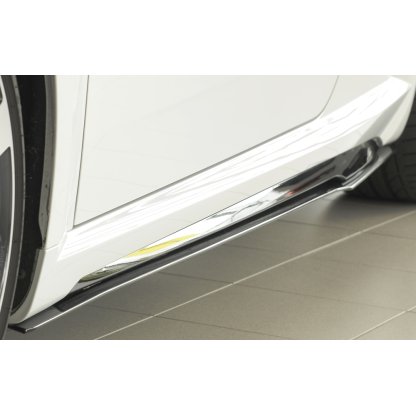 Rieger spoiler pod boční práh mont. strana levá pro Audi TT RS 8J, 8J1-FV, 8S kupé, roadster po faceliftu, r.v. 09/18-, plast ABS bez povrchové úpravy