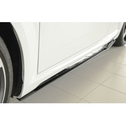 Rieger spoiler pod boční práh mont. strana levá pro Audi TT RS 8J, 8J1-FV, 8S kupé, roadster po faceliftu, r.v. 09/18-, plast ABS bez povrchové úpravy