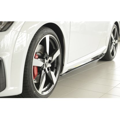 Rieger spoiler pod boční práh mont. strana levá pro Audi TT RS 8J, 8J1-FV, 8S kupé, roadster po faceliftu, r.v. 09/18-, plast ABS bez povrchové úpravy